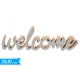 DEC.SCRITTA "WELCOME"