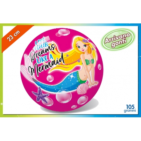 PALLONE 23CM 'MERMAID'