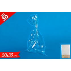 SET 50 BUSTE CELLOPHANE 20*35CM