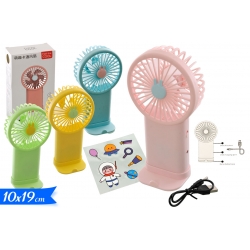 MINIVENTILATORE PORTATILE ASS C/BASE