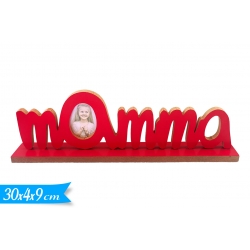 DECORAZIONE 'MAMMA' C/PORTA FOTO