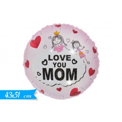 PALLONCINO 'LOVE YOU MOM'