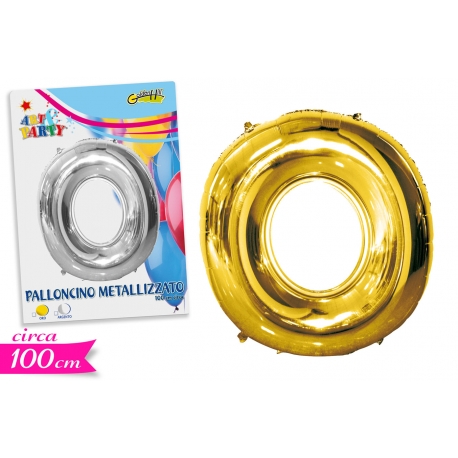 PALLONCINO LETTERA O 2ASS 98CM