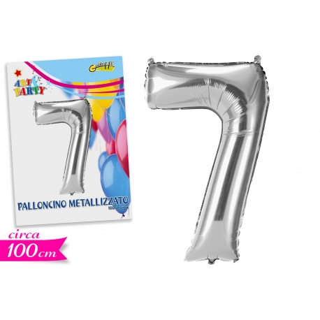 PALLONCINO NUMERO 7 109CM