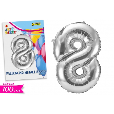 PALLONCINO NUMERO 8 120CM