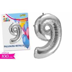 PALLONCINO NUMERO 9 115CM