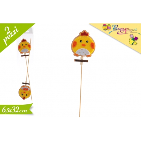 STECCHI DECORATIVI PASQUALI 2PZ