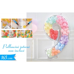 STRUTTURA PALLONCINO '9'