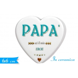 MAGNETE CUORE 'PAPA'