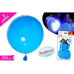 SET 5 PALLONCINI C/LED