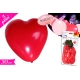 SET 5 PALLONCINI C/LED CUORE