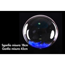 PALLONCINO 18CM C/PIUME