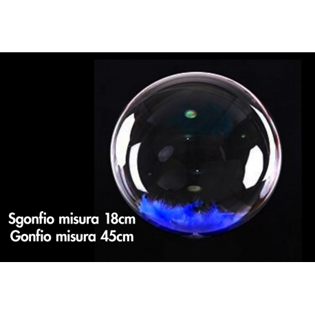 PALLONCINO 18CM C/PIUME