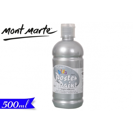 TEMPERA LIQUIDA 500ML ARGENTO