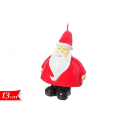 CANDELA BABBO NATALE 13CM