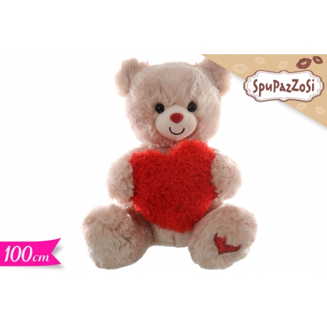 ORSO 100CM C/CUORE