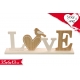 DECORAZIONE SCRITTA 'LOVE'