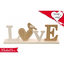 DECORAZIONE SCRITTA 'LOVE'