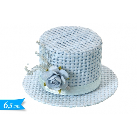 SCATOLINA CAPPELLO AZZURRO