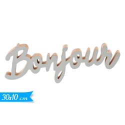 DEC.SCRITTA "BONJOUR"