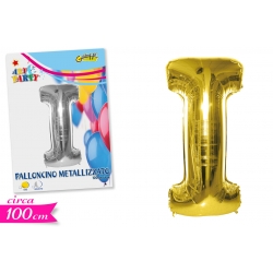 PALLONCINO LETTERA I 2ASS 100CM