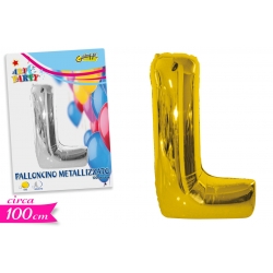 PALLONCINO LETTERA L 2ASS 108CM