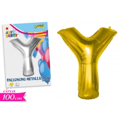 PALLONCINO LETTERA Y 2ASS 98CM