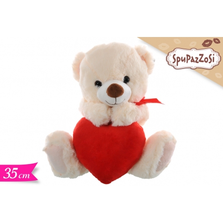 ORSO C/CUORE 35 CM