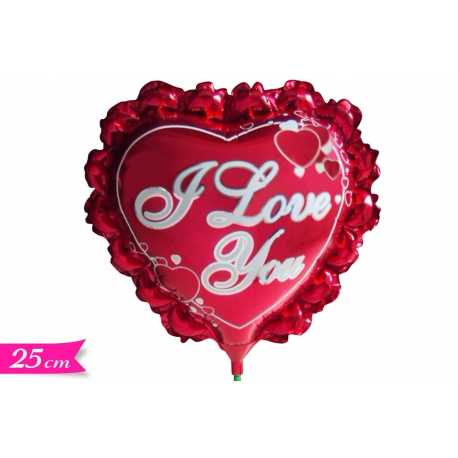 PALLONCINO CUORE C/STECCO