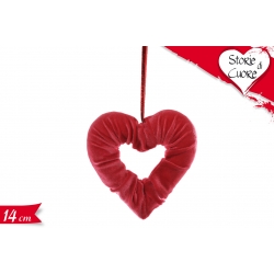 CUORE DECORATIVO ROSSO